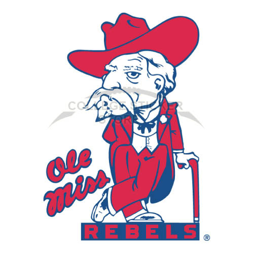 Personal Mississippi Rebels Iron-on Transfers (Wall Stickers)NO.5121